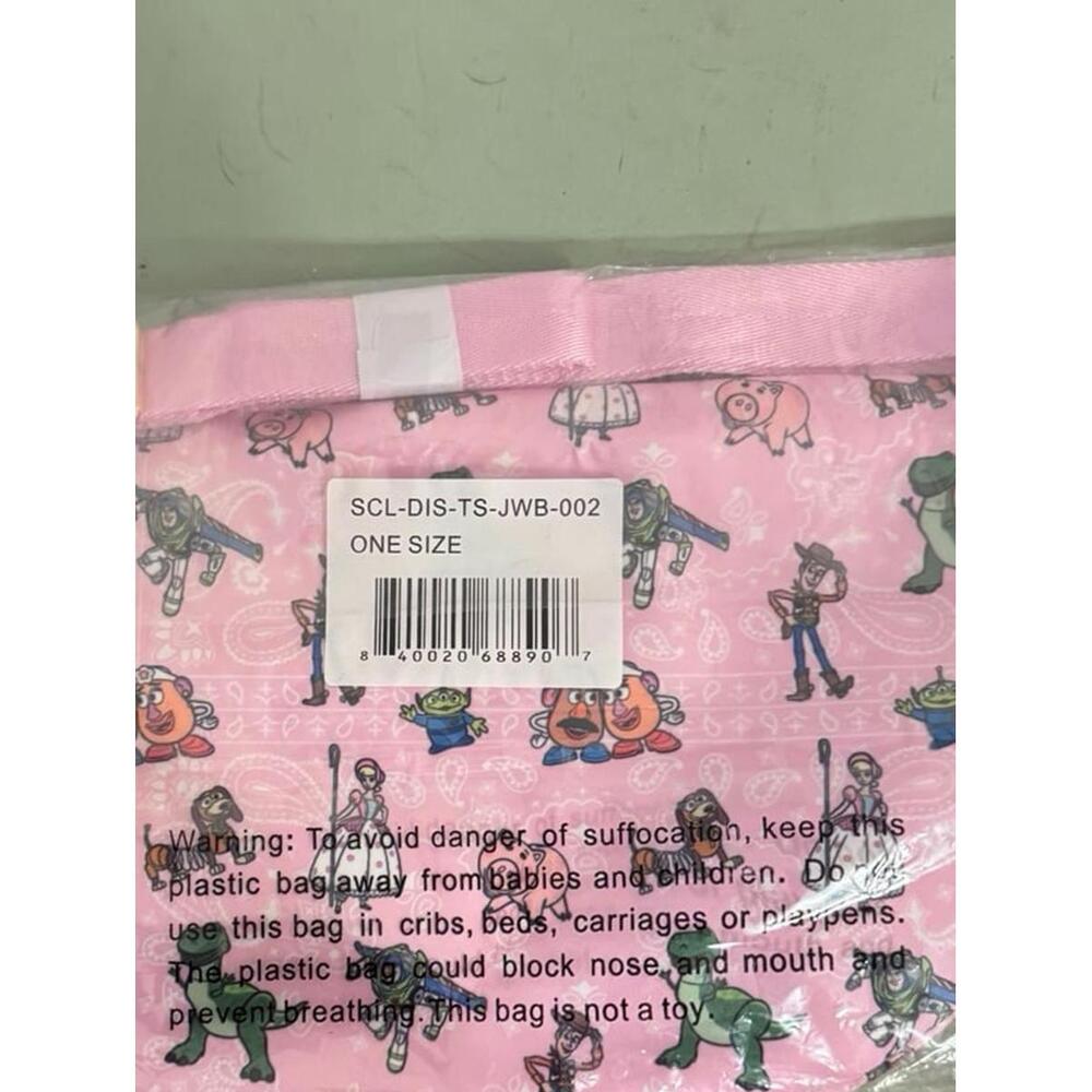 NIB Stoney Clover Lane Disney Toy Story Pink Jumbo Belt Bag - Picture 5 of 7